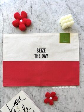 🆕 | NWT KATE SPADE NEW YORK ‘Seize the Day’ Placemat